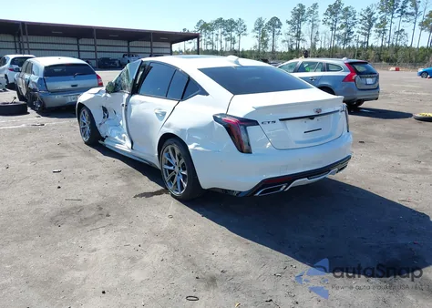 2025 Cadillac Ct5 Sport Rwd from USA, damaged, VIN 1G6DP5RK8S0100920